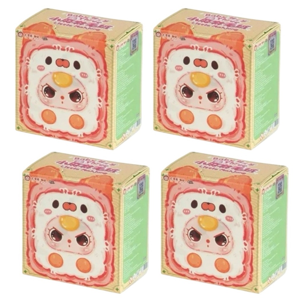 Baby Three Little Mahjong Plush Pendant Series Blind Box (4 pcs blind)